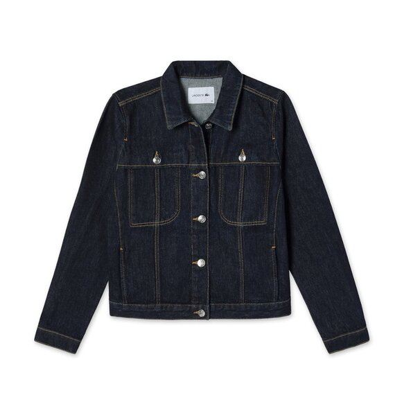 Lacoste Denim Jacket FR34 - Picture 4 of 8